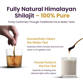 Kapox Himalayan Shilajit Gold Resin | Boosts Energy, Stamina & Strength | Grade A Pure Shilajit – 20g