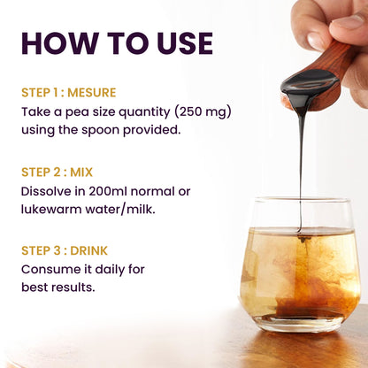 Kapox Himalayan Shilajit Gold Resin | Boosts Energy, Stamina & Strength | Grade A Pure Shilajit – 20g