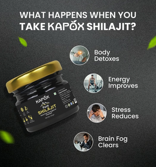 Kapox Himalayan Shilajit Gold Resin